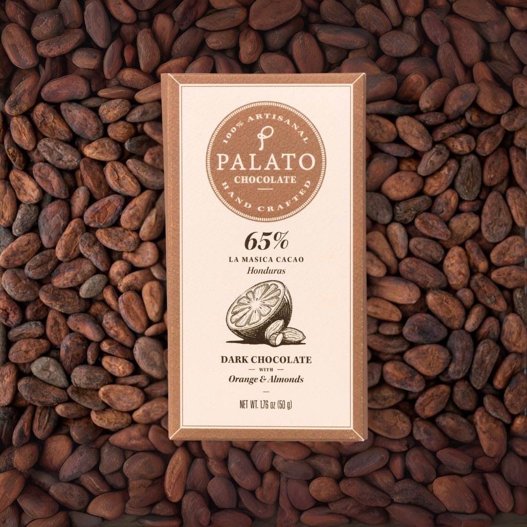 65% Dark Chocolate w/ Orange and Almonds